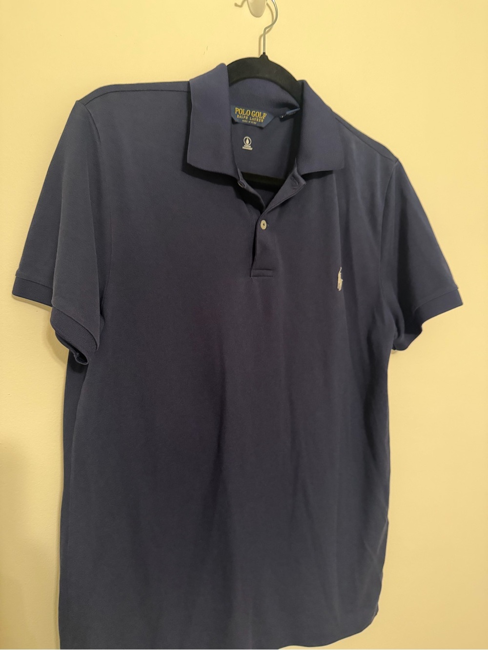 Men's Polo Golf Pro Fit Navy Short-Sleeve Polo size M